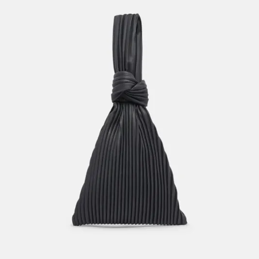 The Accordian Wristlet in Black