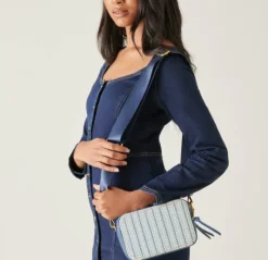 The Crossbody Camera Bag in Denim