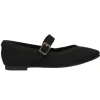 The Knit Maryjane Flat in Black