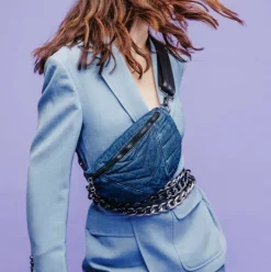 The Little Runaway Crossbody in Denim