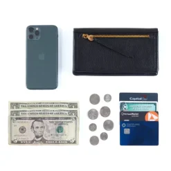 The Lumen Bifold Wallet in Gold Foil