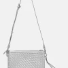 The Woven Crossbody in Silver