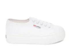 Superga - The Classic Platform Sneaker in White