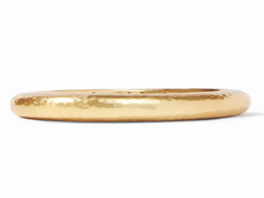 The Catalina Hinge Bangle in Gold