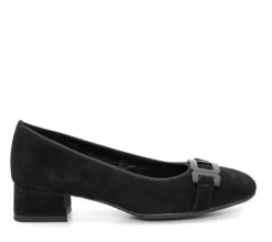 The Enamel Link Pump in Black