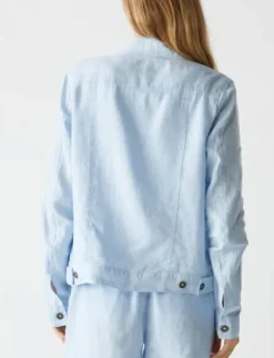The Linen Jacket in Water