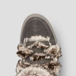 The Snow Hi-Top Sneaker in Pewter