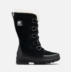 The Tall Lace Snowboot in Black