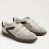 The Velcro Sneaker in Ivory Midnight