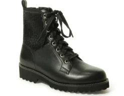The Weatherproof Combat Boot in Black